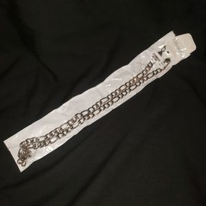 Men's Figaro Necklace (24 Inches) in Stainless Steel #6243993